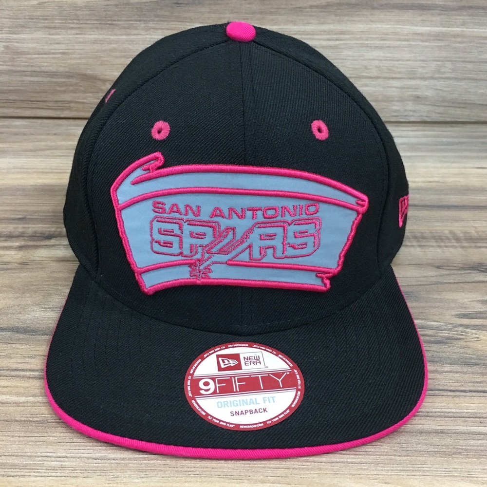 New Era San Antonio Spurs 100% Wool Hardwood New